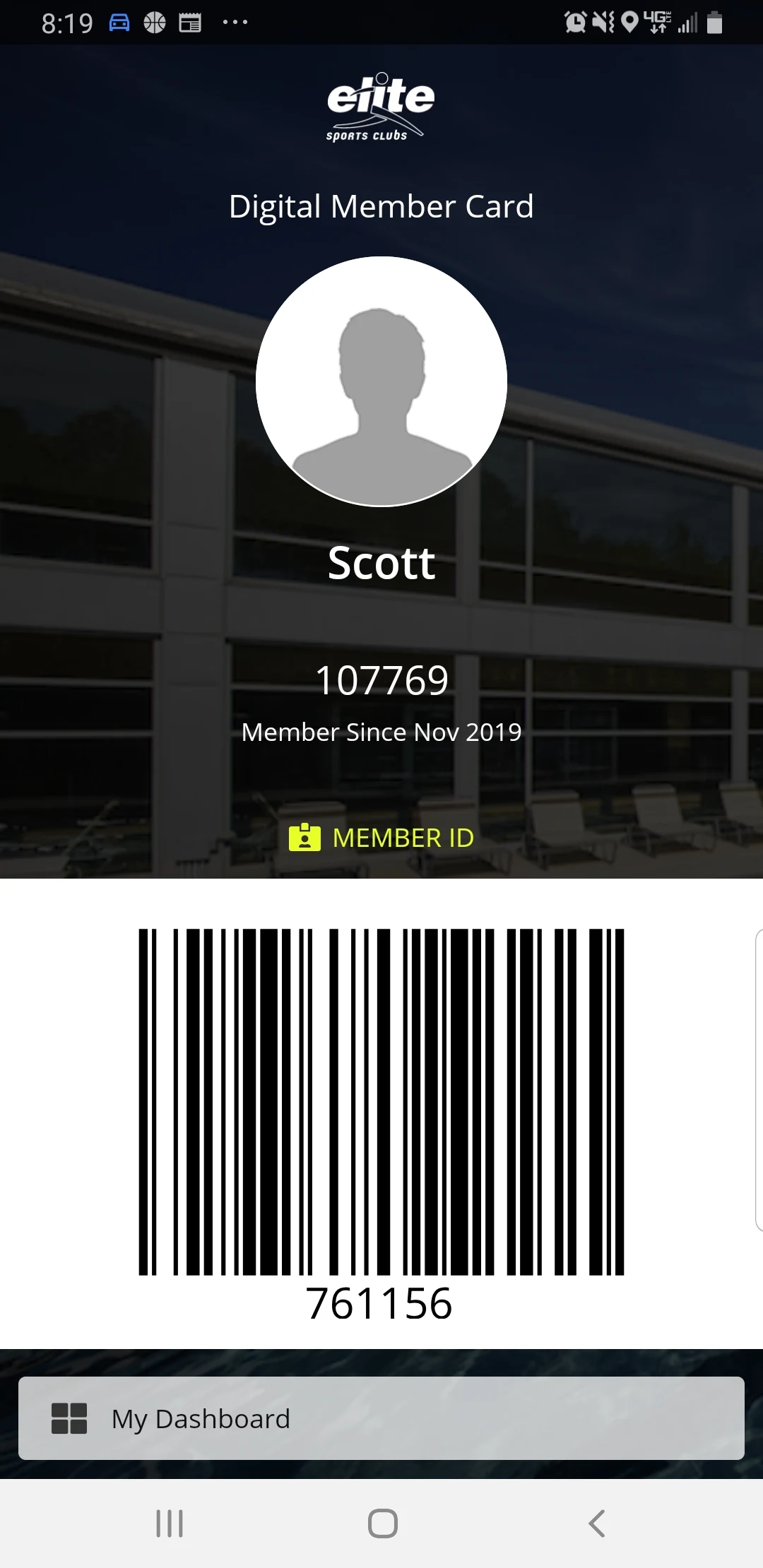 Elite Sports Clubs screenshot